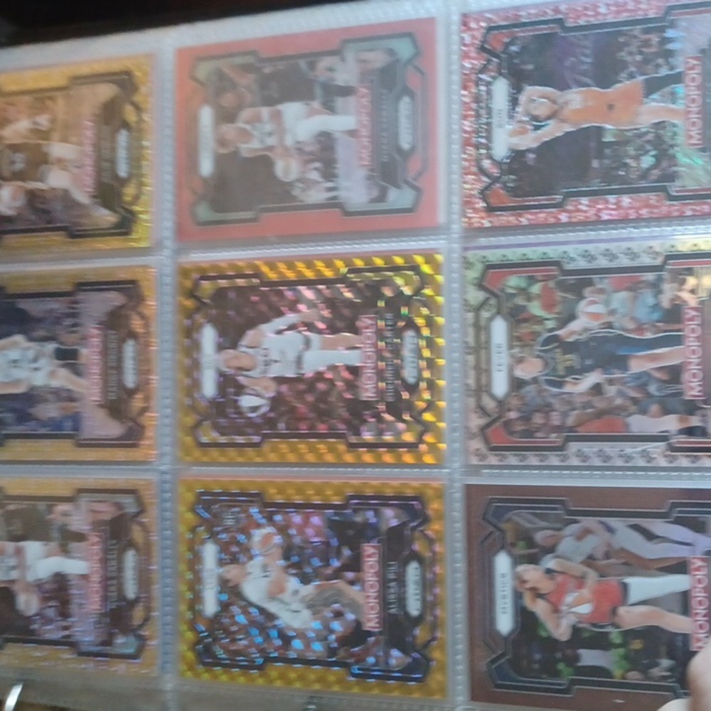 Panini Monopoly Basketball Card  Vibrant Collection With Multipl # Cards Caitlin